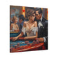 Emilia Castel. Casino Romance. Exclusive Canvas Print