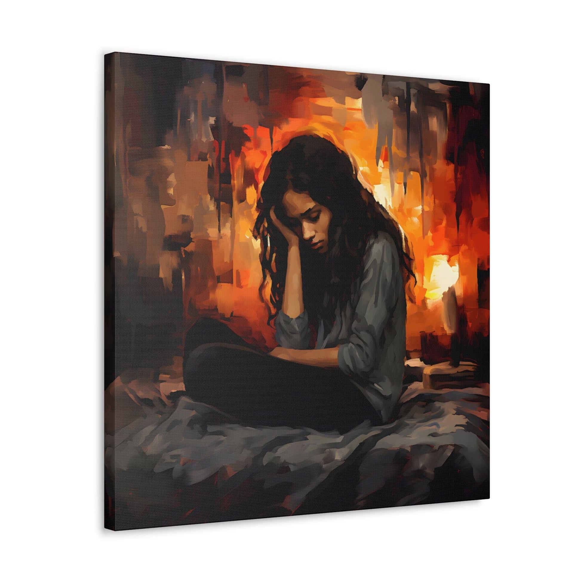 Marco Velázquez. Embers of Thought. Exclusive Canvas Print