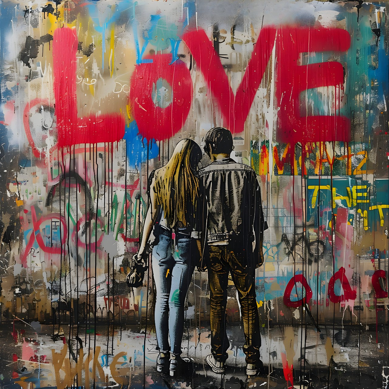 Urban Love Stories.  Wall Art that Embodies the Spirit of the City