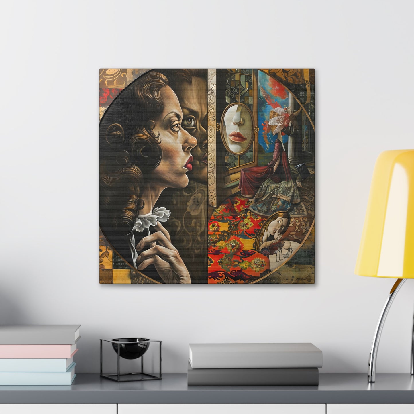 Alaric V. Ermengarde. Reflections of the Mind's Eye. Exclusive Canvas Print