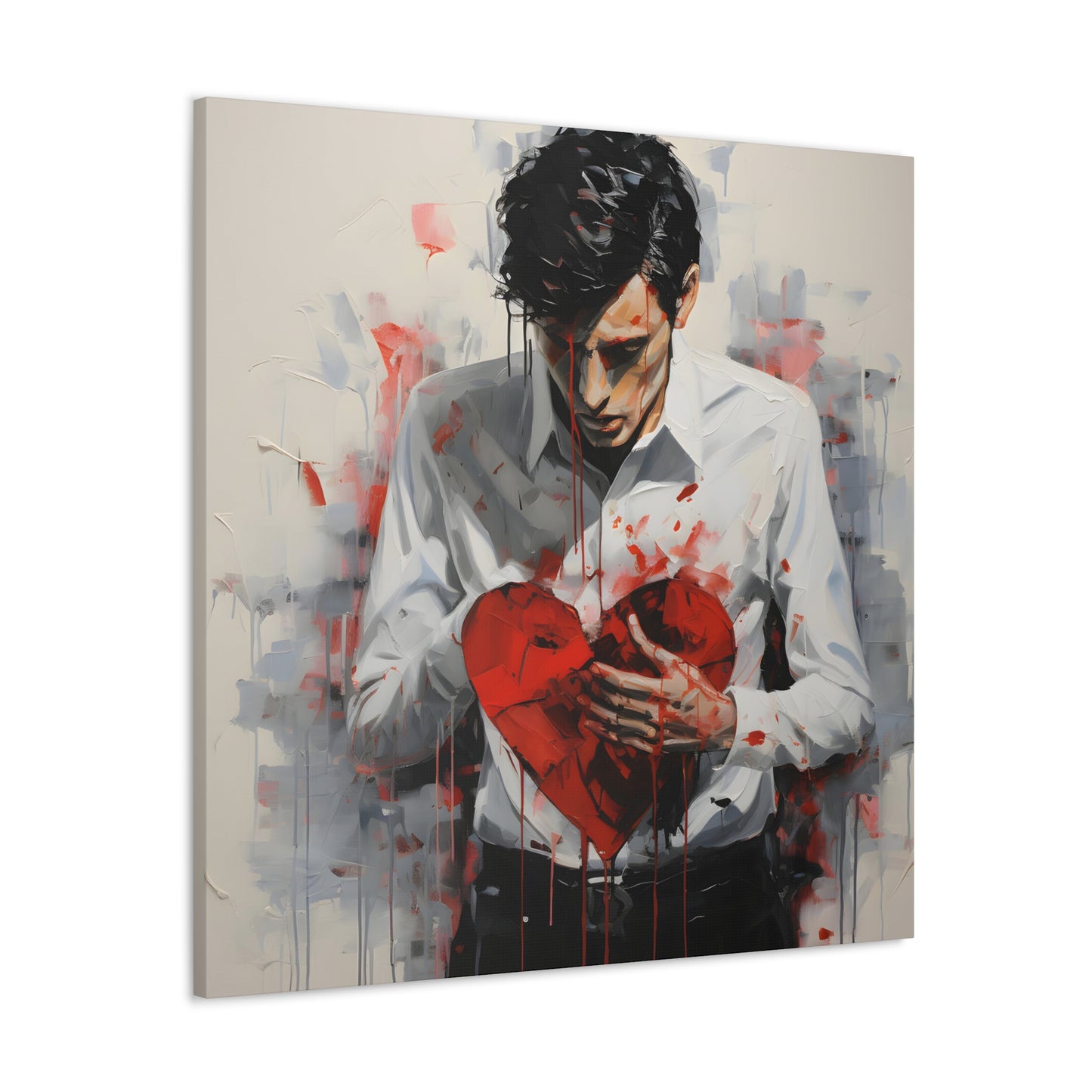 Sebastian Archer. Bleeding Heart.Exclusive Canvas Print