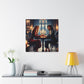Evelyn Hartley'. A London Love. Exclusive Canvas Print