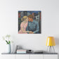 Luther Rosco. The Embrace on Mulberry Street. Exclusive Canvas Print