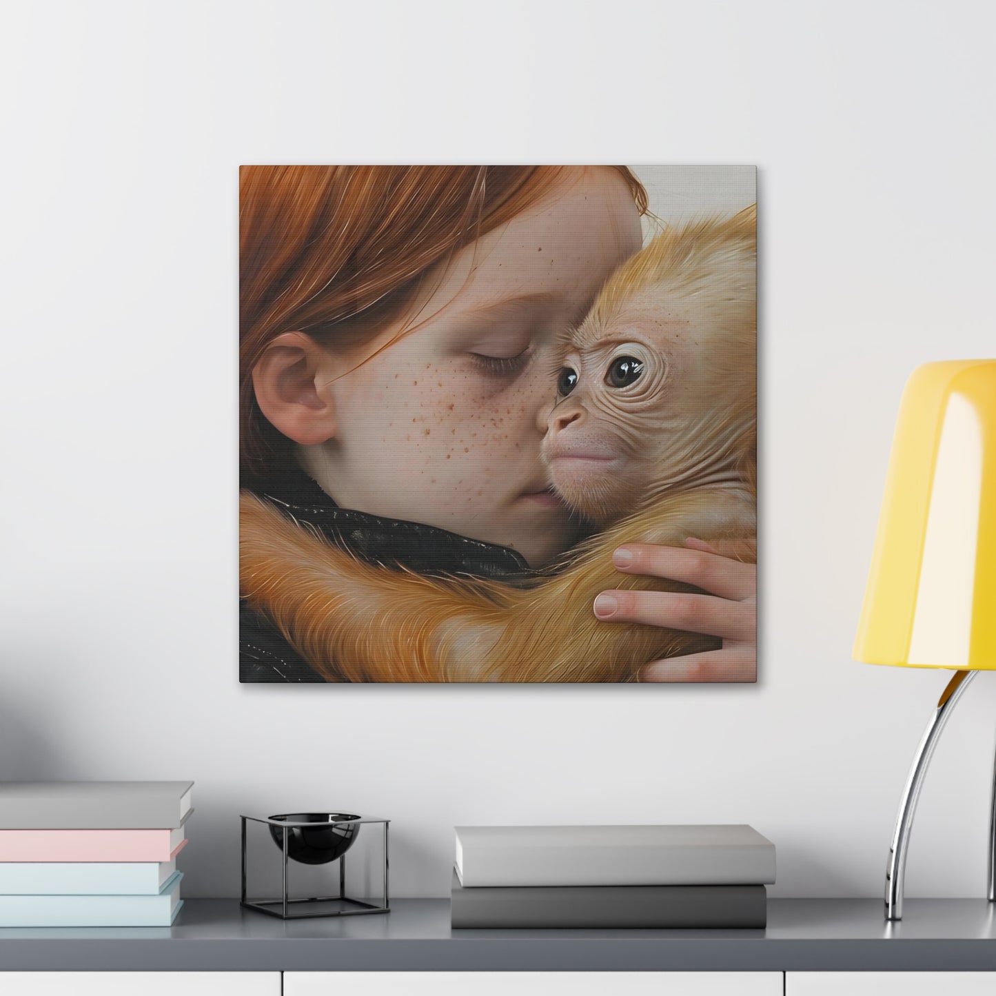 Evelyn Charis, Innocent Embrace. Exclusive Canvas Print