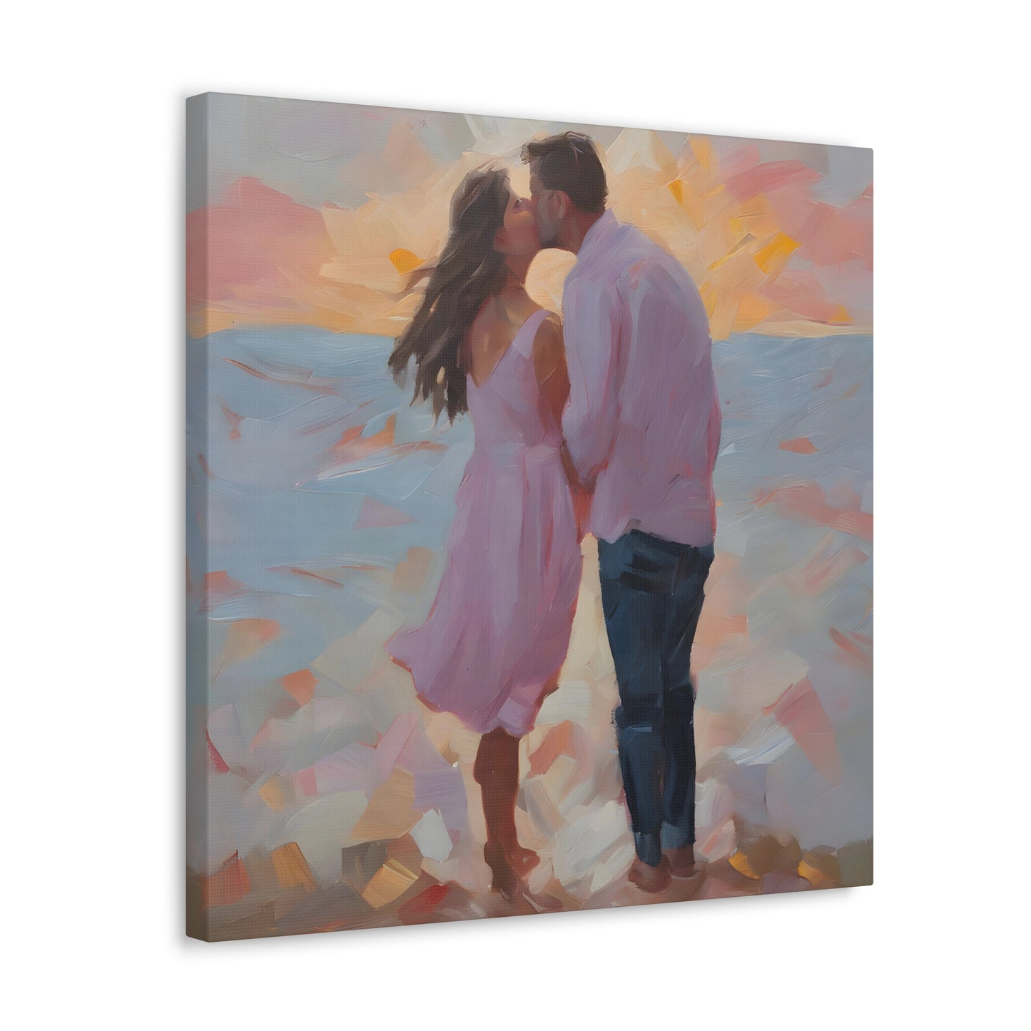 Leo Garnier. Sunset Embrace. Exclusive Canvas Print