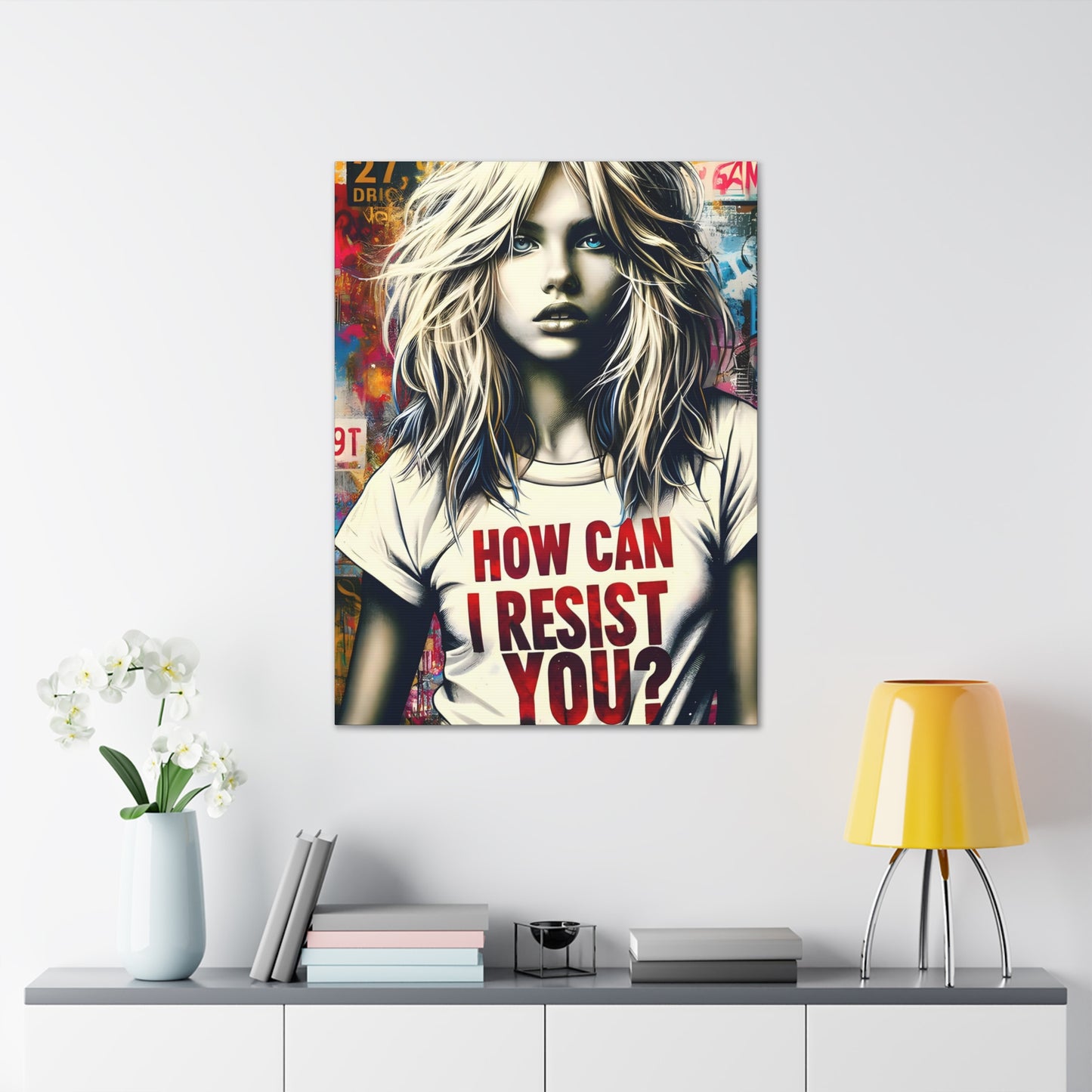 Lexi Hart.  Resilience in Color. Exclusive Canvas Art