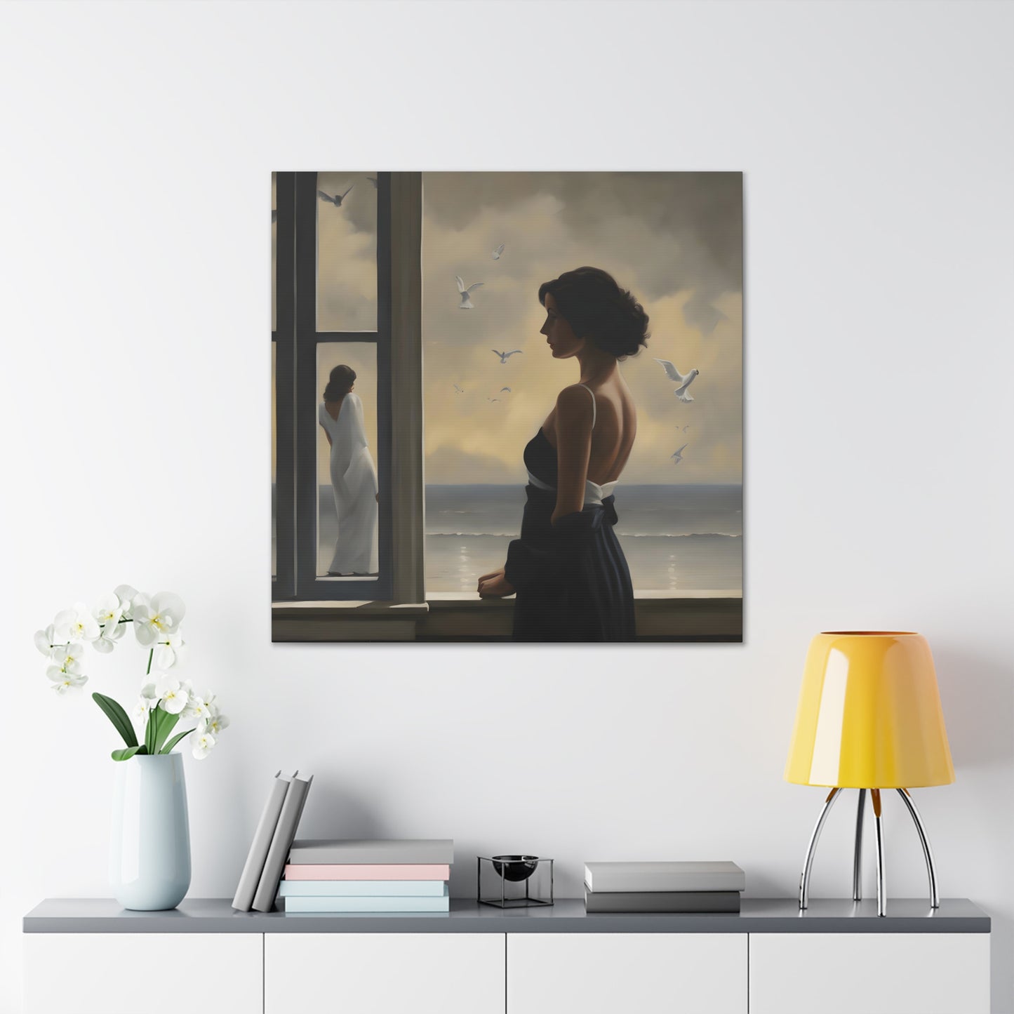 Ava Marin. Echoes of a Distant Heart.Exclusive Canvas Print
