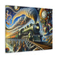 Vincent Marlowe. Odyssey to Eternity: Homage to The Day the Music Died. Exclusive Canvas Print