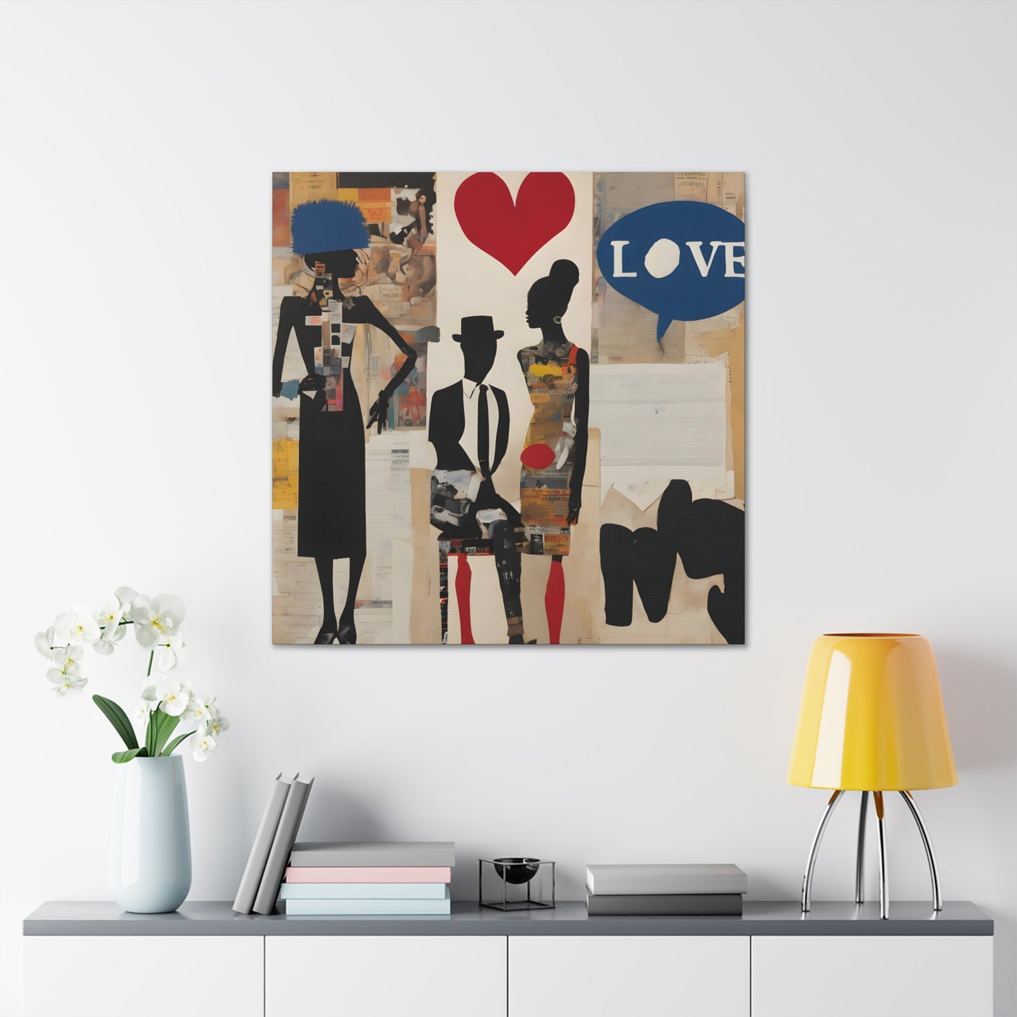 Jules Marquand. Contemporary Conversations. Exclusive Canvas Print