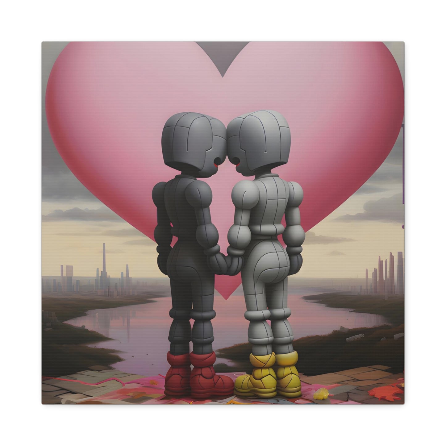 Archer Dent. Synthetic Love. Exclusive Canvas Print