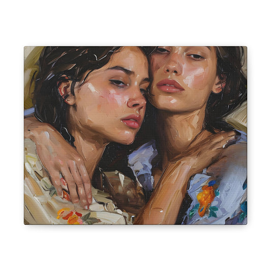 Eliana Vetrov, Embrace of Kinship, Exclusive Canvas Print