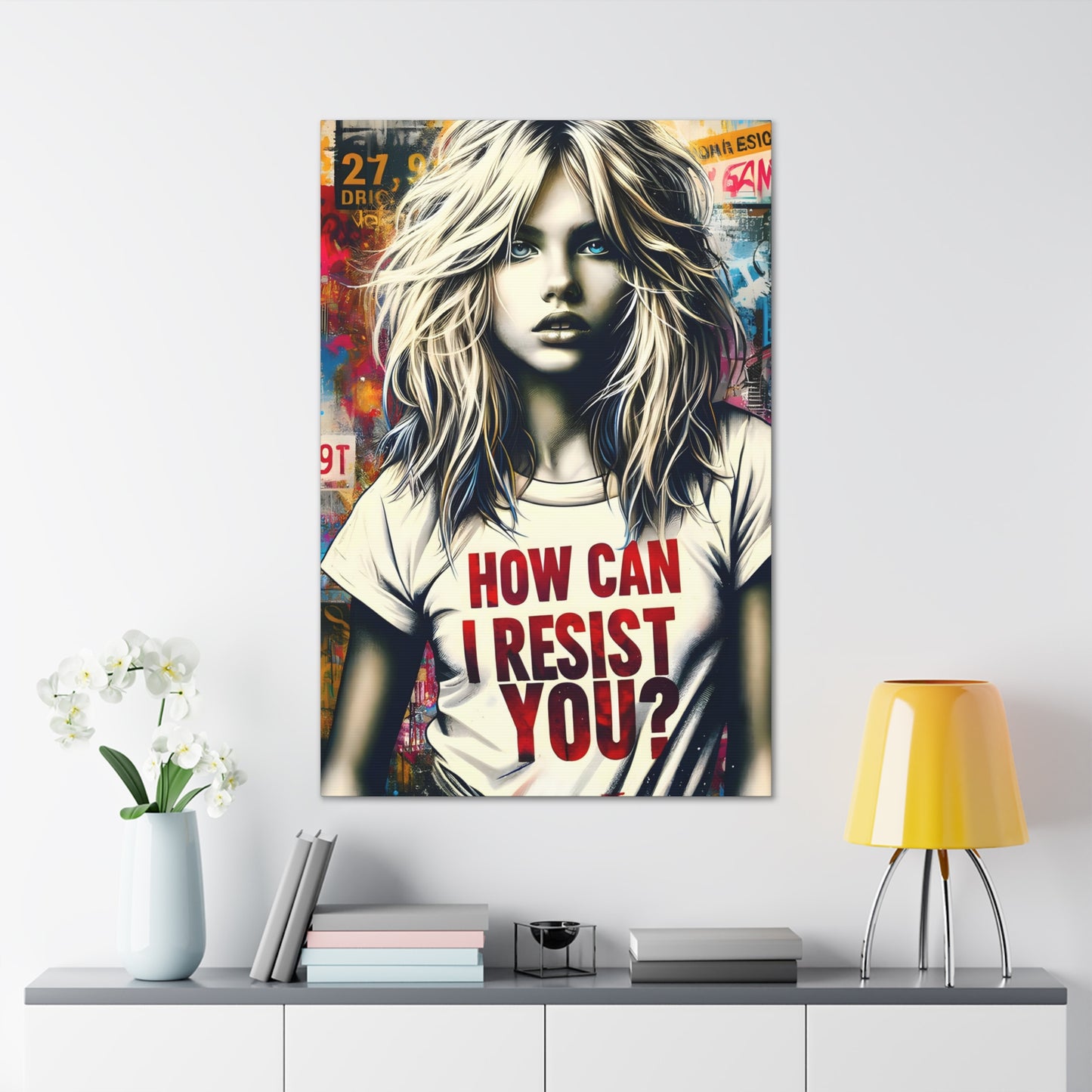 Lexi Hart.  Resilience in Color. Exclusive Canvas Art