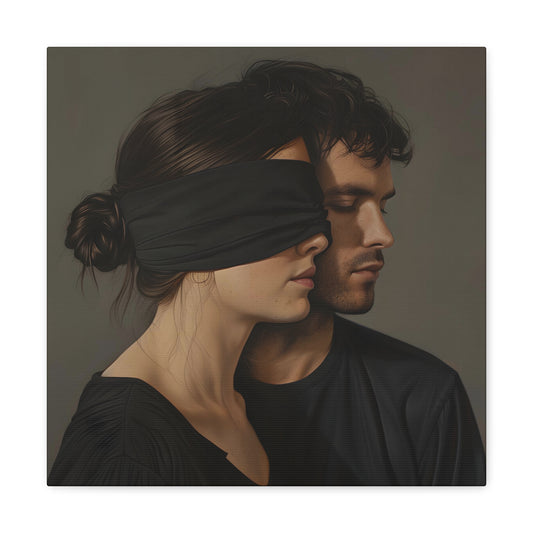 Emilia Beaumont. Love is Blind. Exclusive Canvas Print