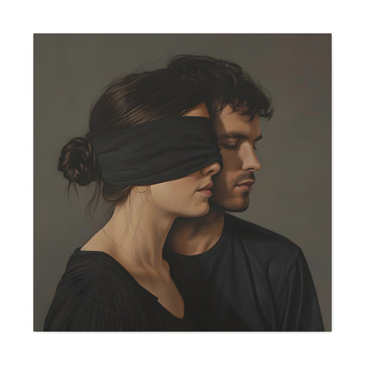 Emilia Beaumont. Love is Blind. Exclusive Canvas Print