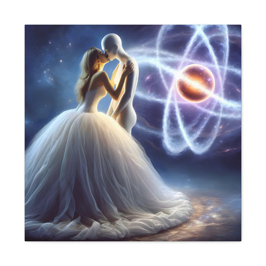 James Norton. Cosmic Embrace. Exclusive Canvas Print