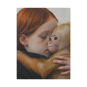 Evelyn Charis, Innocent Embrace. Exclusive Canvas Print