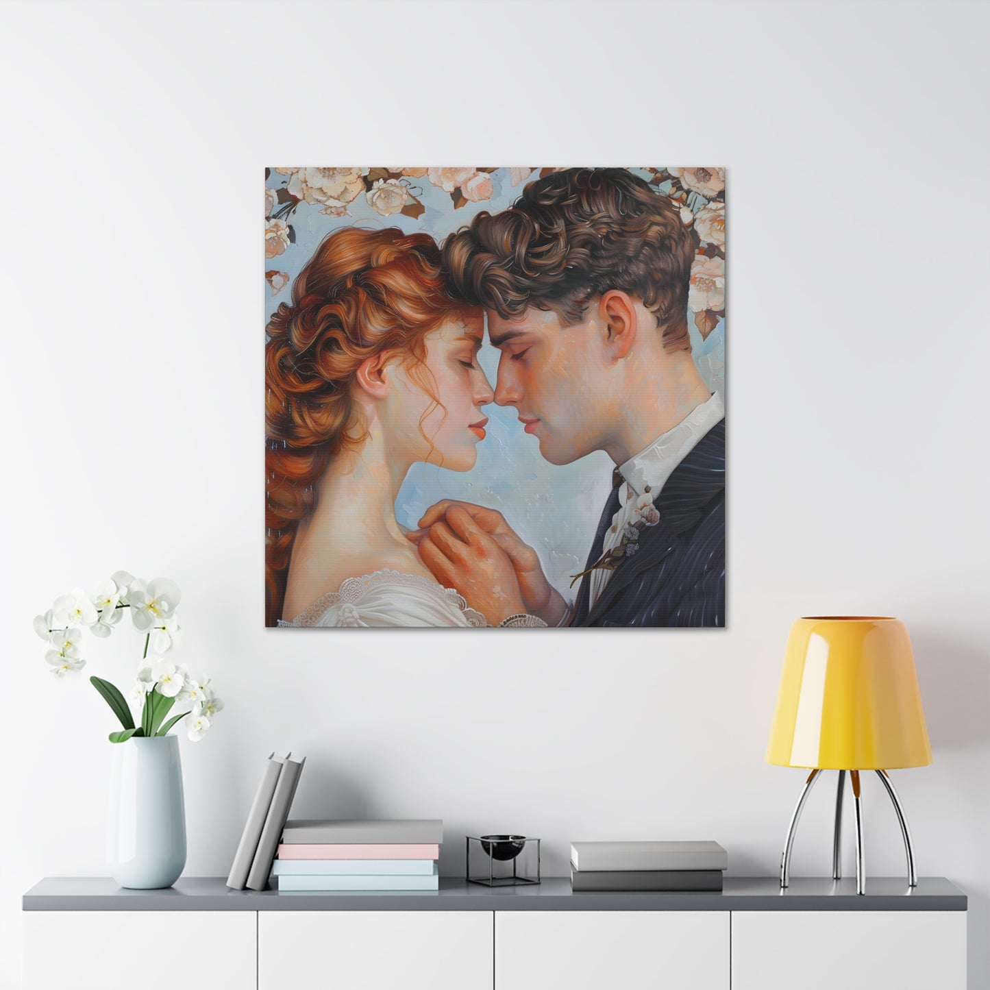Evelyn Romantique, Intertwined Souls, Exclusive Canvas Print
