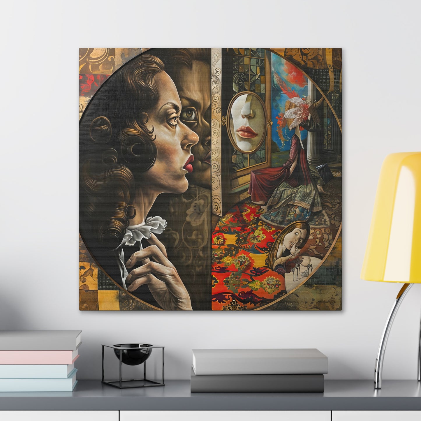Alaric V. Ermengarde. Reflections of the Mind's Eye. Exclusive Canvas Print