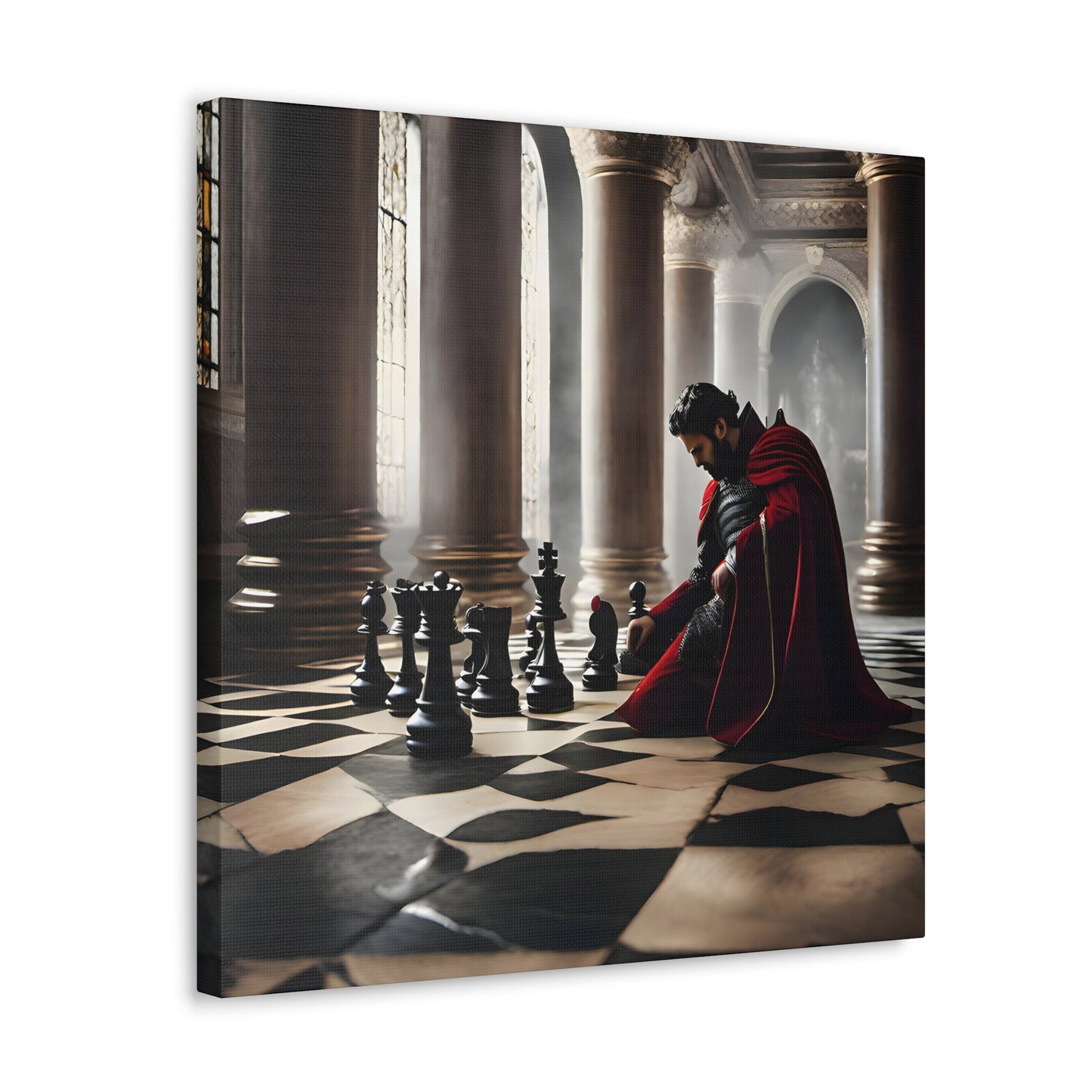 David Miller. The Grandmaster's Soliloquy. Exclusive Canvas Print