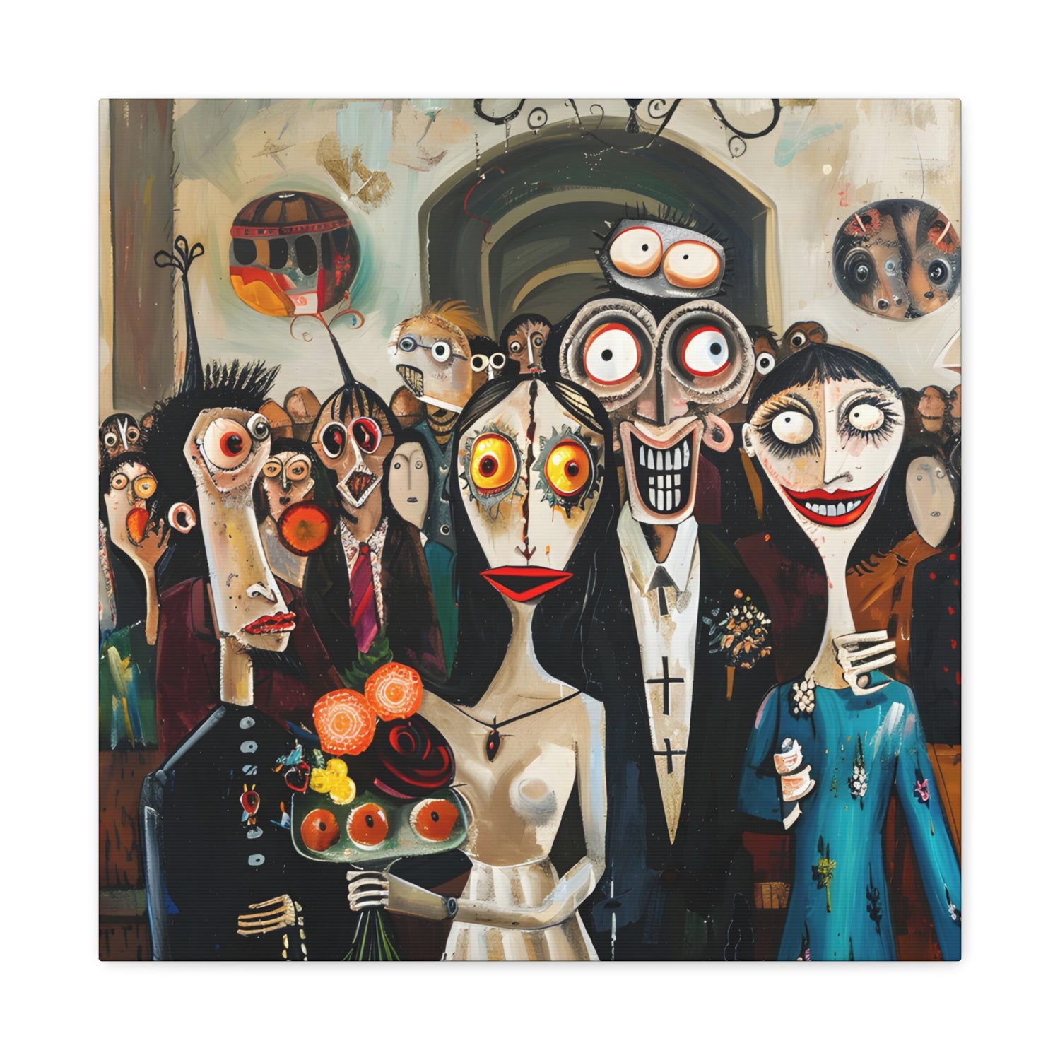 David Miller. The Eclectic Union, Exclusive Canvas Print