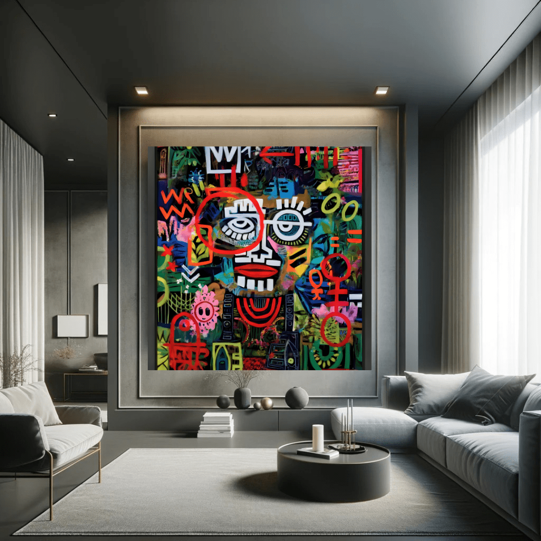 Alexei Petrov,.Kaleidoscope of Emotions: Love's Labyrinth. Exclusive Canvas Print