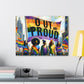 Alexi Novak . March of Pride: Out and Proud. Multimedia Graphic Canvas.