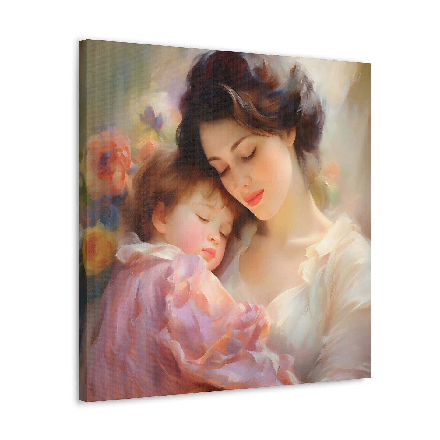 Clara Sutton. Maternal Serenity. Exclusive Canvas Print
