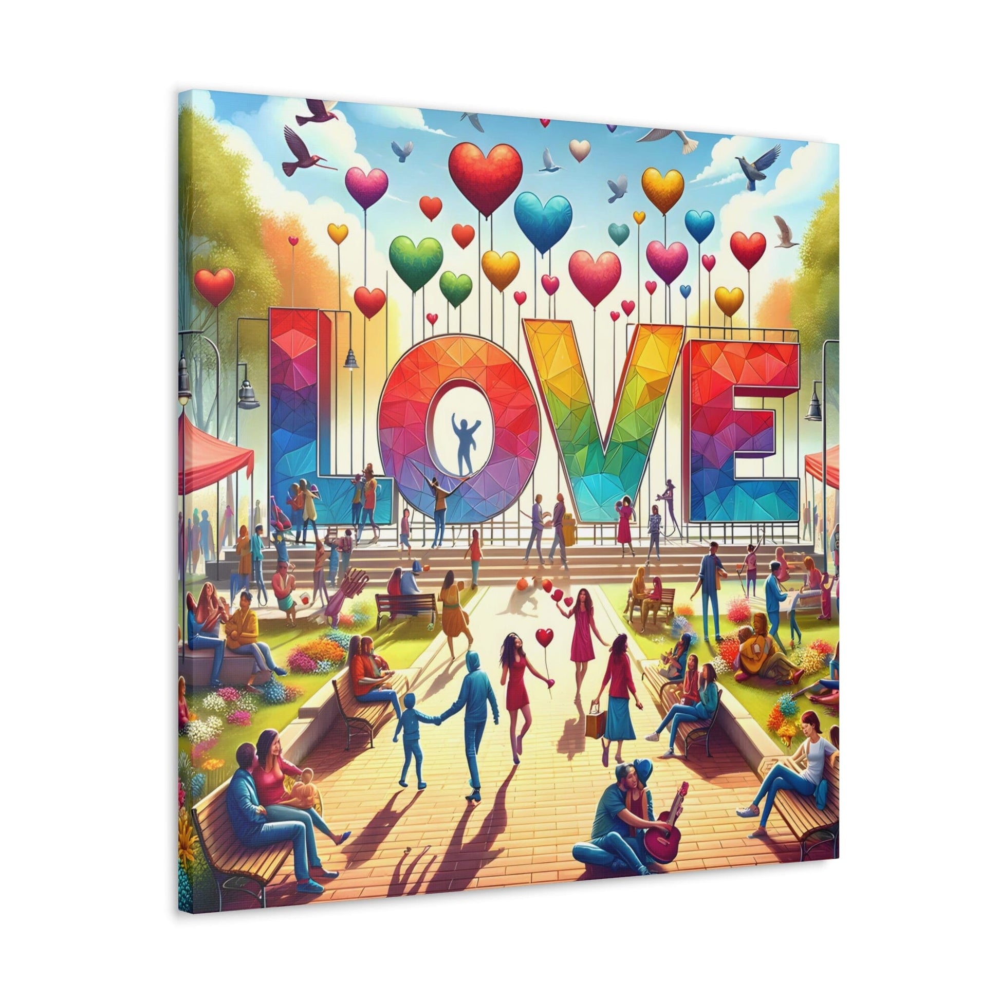 Emily Carson. Love Unleashed. Exclusive Canvas Print