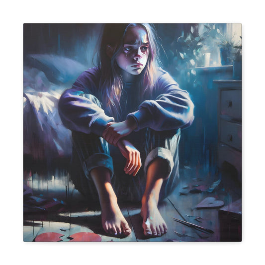 Eva Cortez. Shattered Serenity. Exclusive Canvas Print