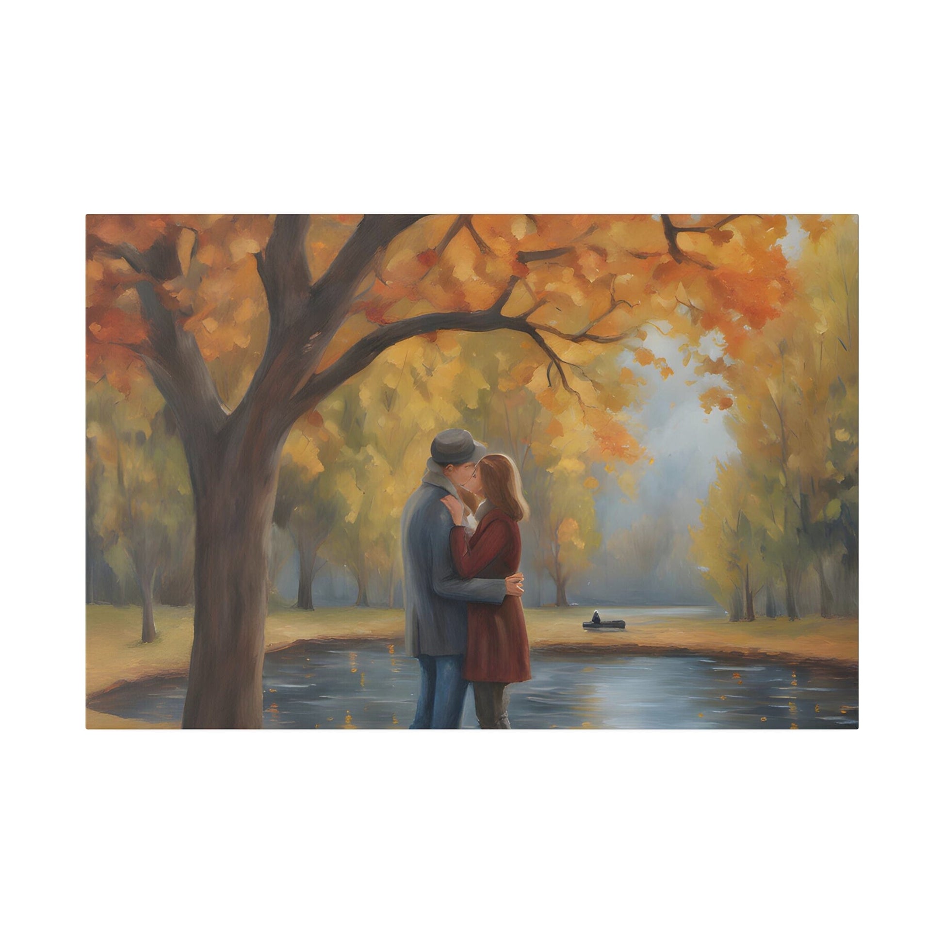 Grayson Hart. Autumn Embrace. Graphic Canvas.