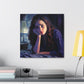 Isabella Caro.Midnight Musings. Exclusive Canvas Print