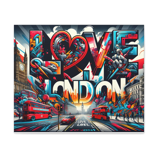 Jamie Taylor. London Heartbeat. Exclusive Canvas Print