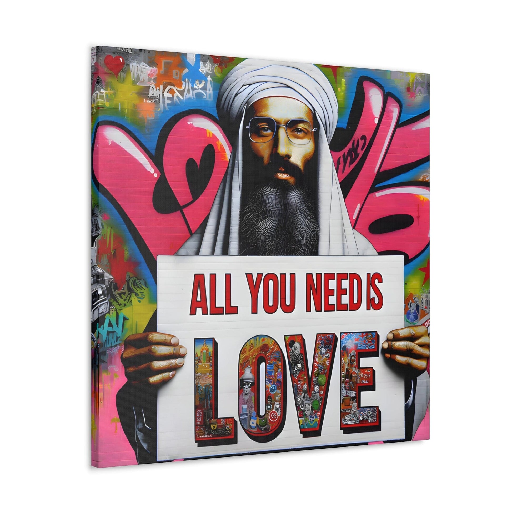 Julian Ardley. Islamic Icon of Amour. Exclusive Graphic Canvas Print.