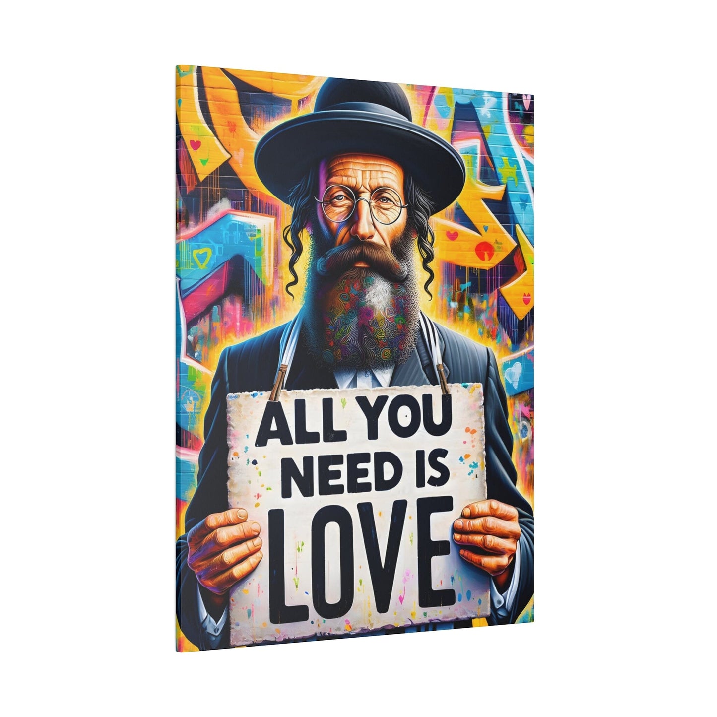 Julian Ardley. Rabbi's Rendition of Romance. Exclusive Graphic Print.