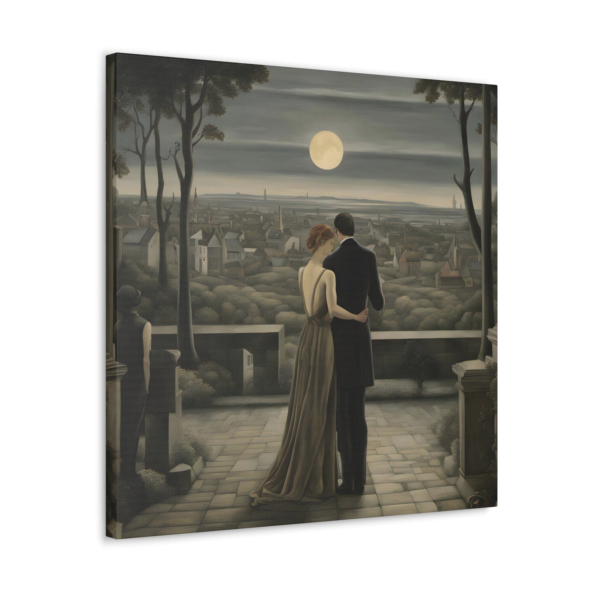 Leon Dufour. Whispers at Dusk. Exclusive Canvas Graphic Print