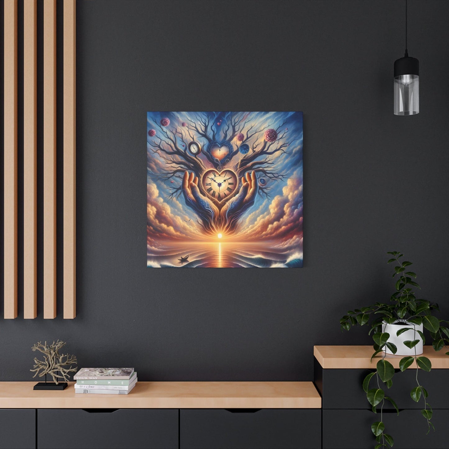 Maya Summers. Eternal Connection. Exclusive Graphic Art Canvas.
